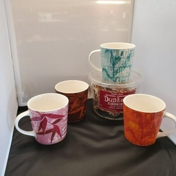 2006 Auth Guatemala Starbucks 4-Mug Set - Rare Global Icon NWT